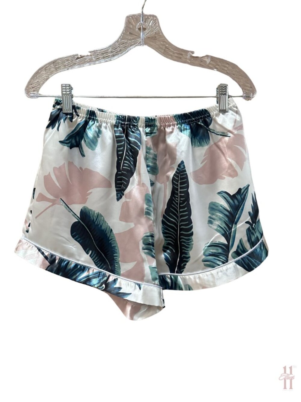 Faux Silk Pam Printed Sleep Shorts - Women's XL